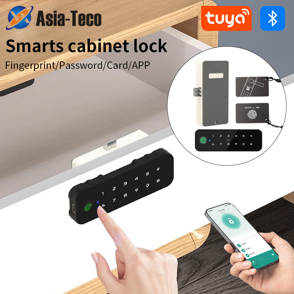 Furniture Hardware Brackets - Tuya bluetooth inteligente armário de madeira