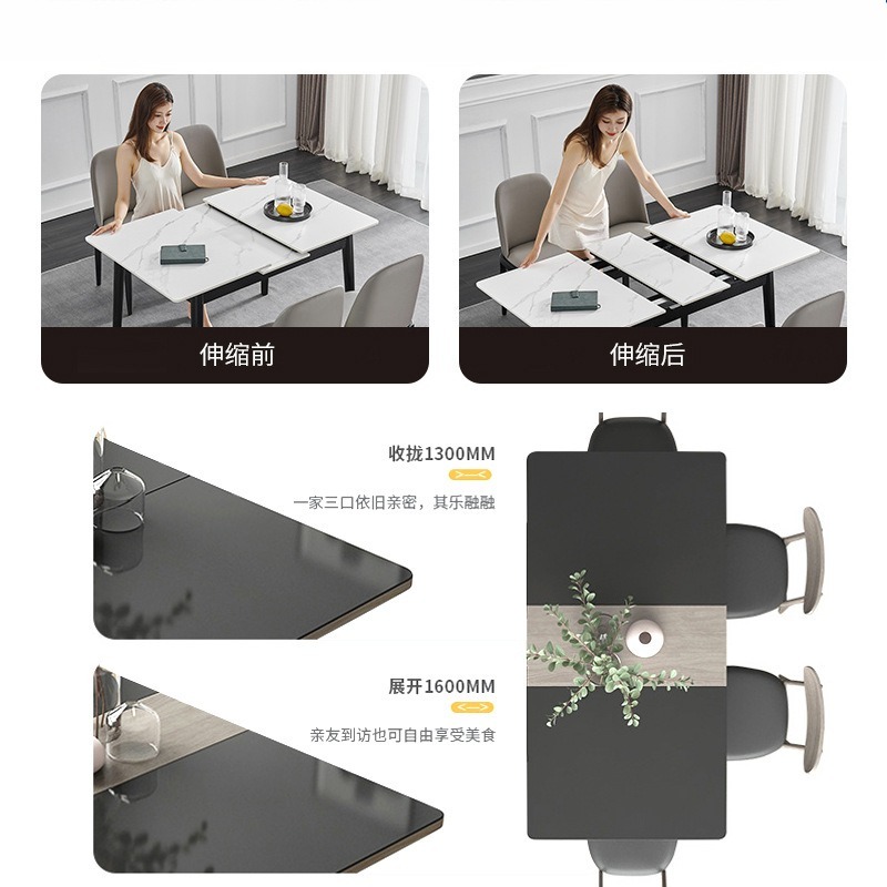 Furniture Rails Hardware - Trilho Deslizante Multifuncional Reforçado para Mesa