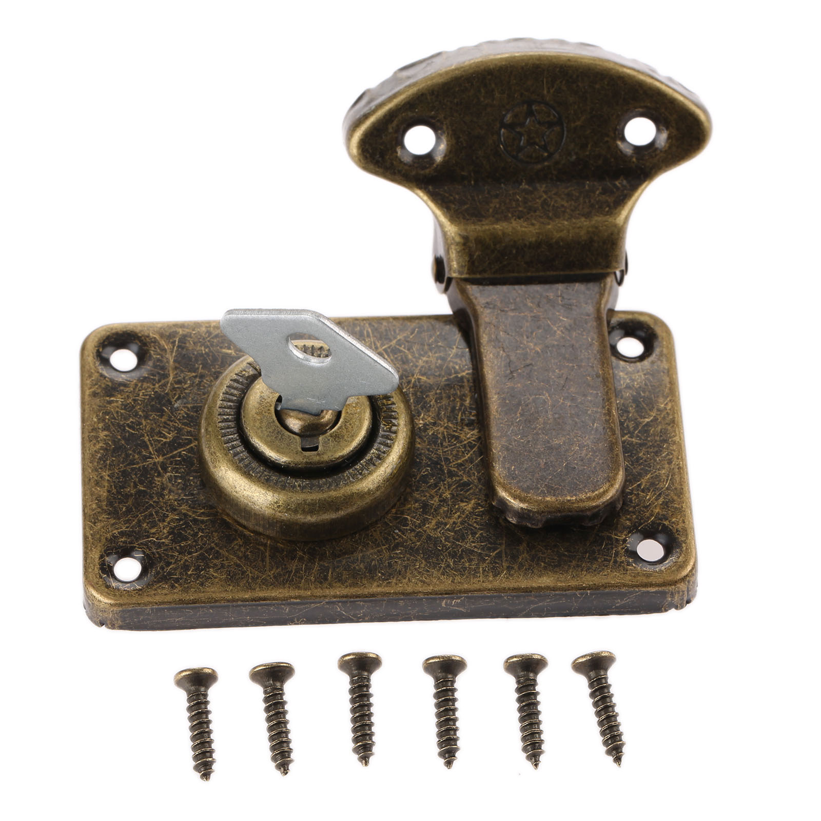 Furniture Hardware Screws - Ferragem de móveis vintage antigo caixa