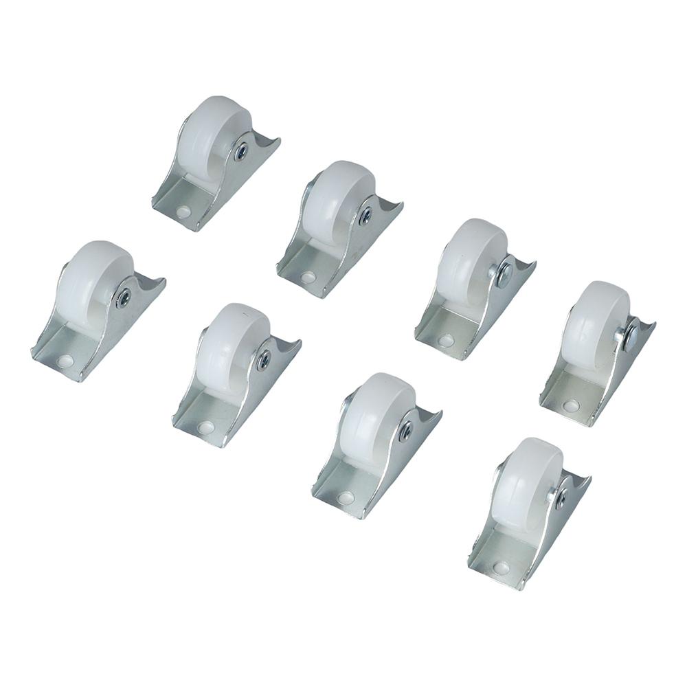 Furniture Rails Hardware - Rodízio Fixo de 1 Polegada para