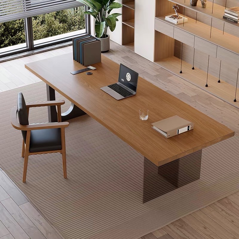 Home Furniture & Hardware Trading - Mesa de Escritório Flutuante de Acrílico
