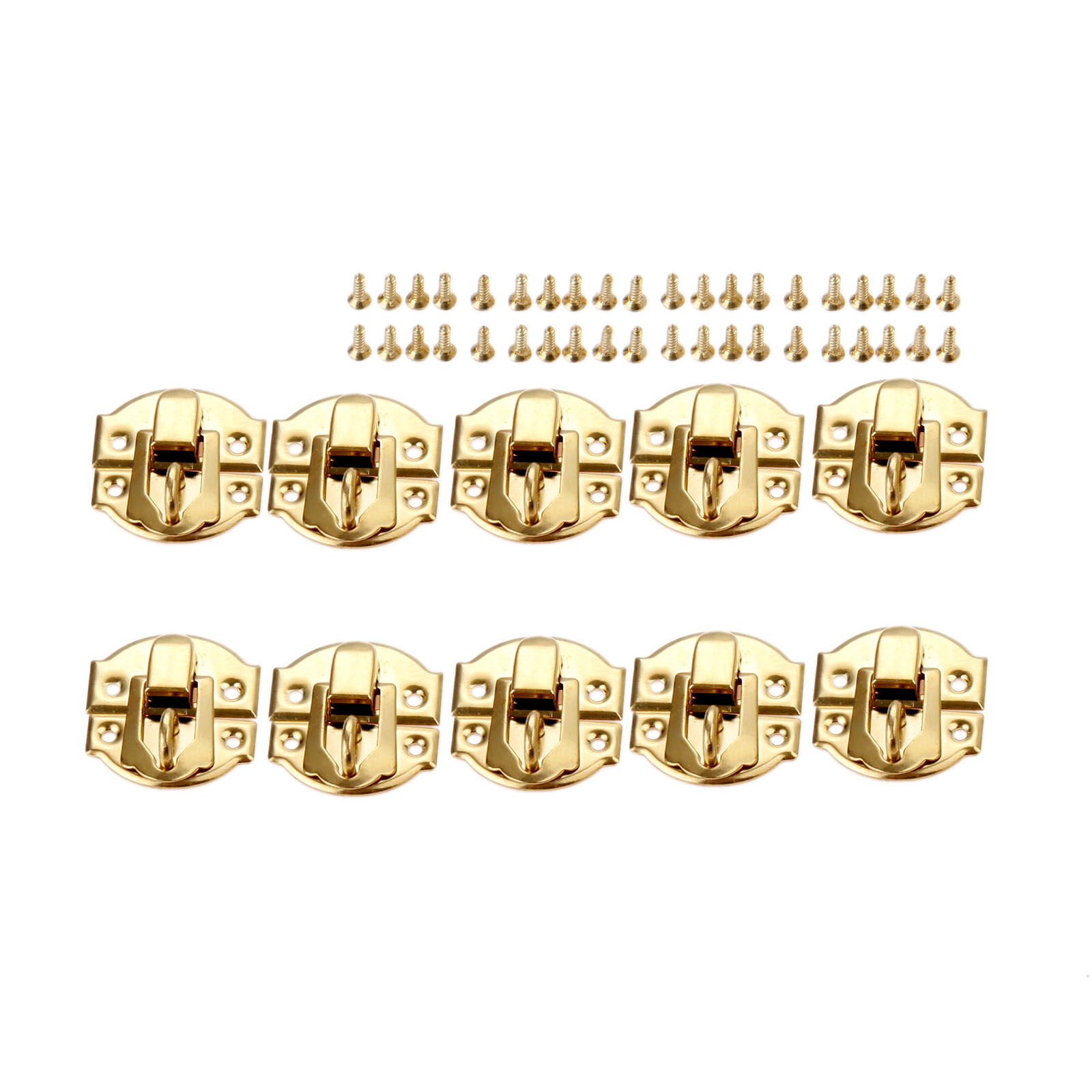 Furniture Hardware Screws - Fechos de trava de caixa dourada