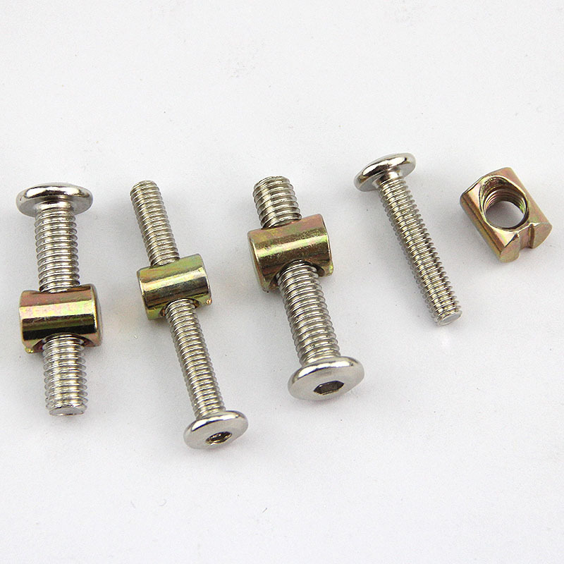 Furniture Hardware Barrel Nut - Conjunto de parafusos e porcas para