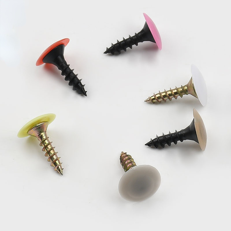 Furniture Hardware Screws - 100/500/1000 peças de Capas Protetoras Plásticas