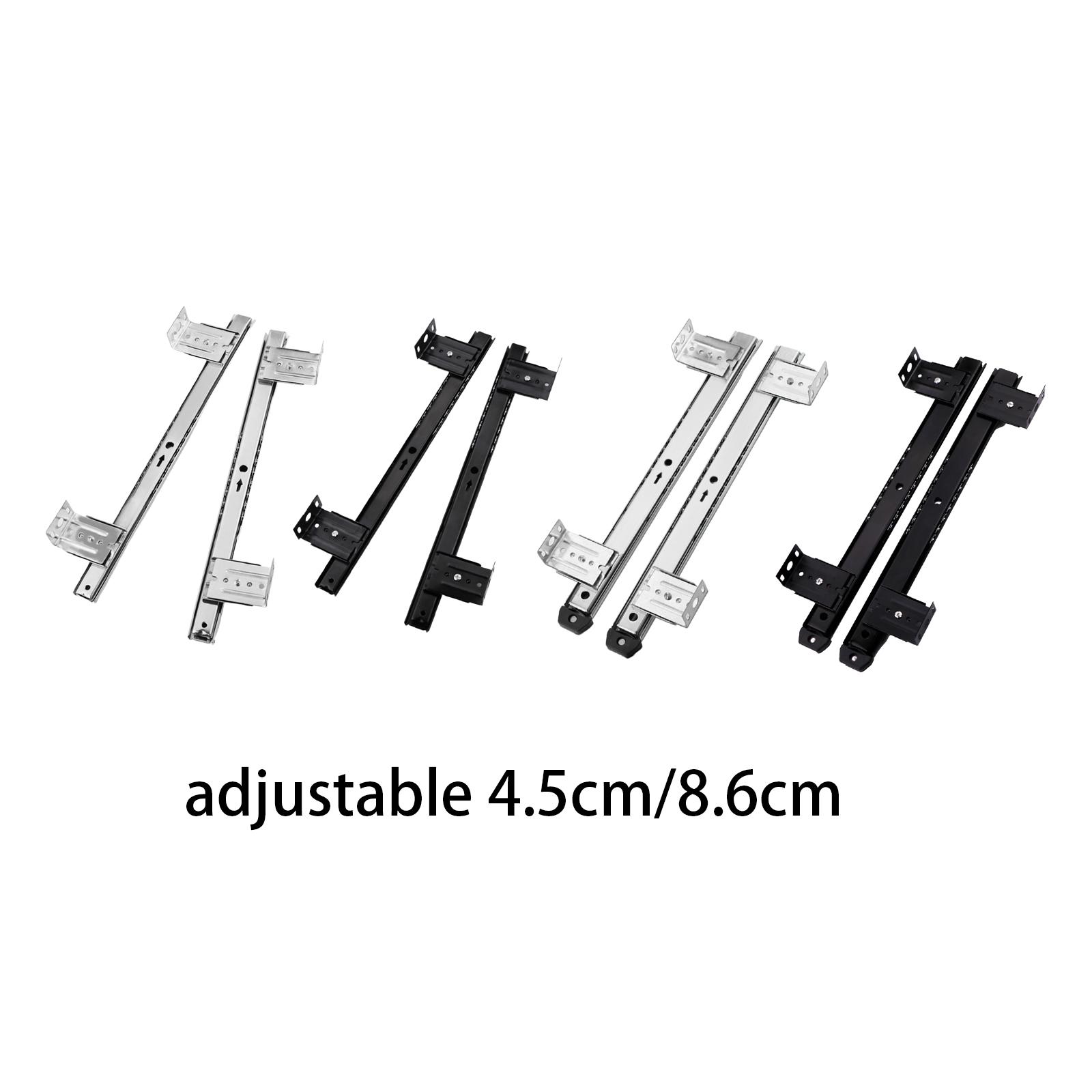 Furniture Rails Hardware - Trilhos Deslizantes Metálicos para Bandeja de