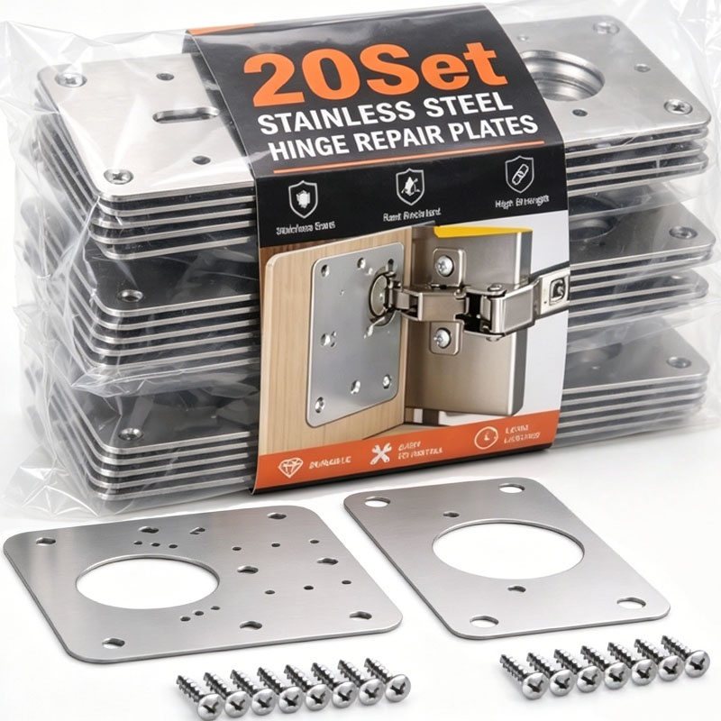 Furniture Hardware Repair - Kit de Reparo para Dobradiças de