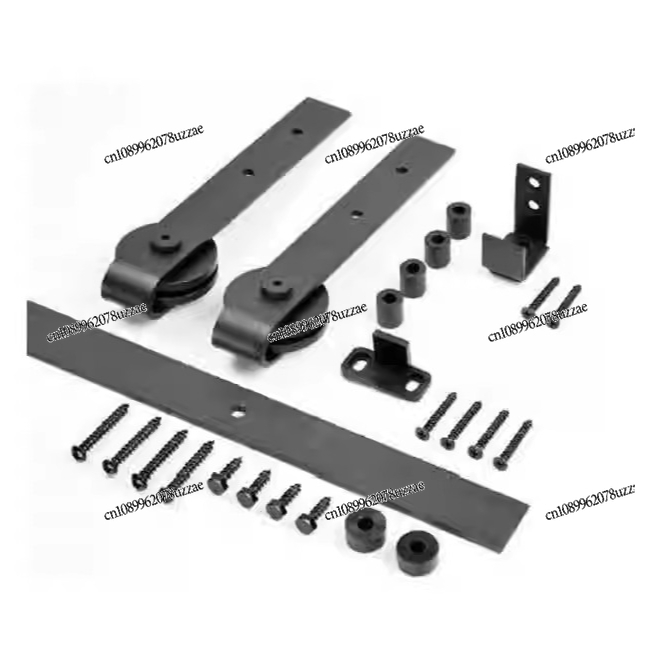 Furniture Rails Hardware - Pista de porta de celeiro, portão