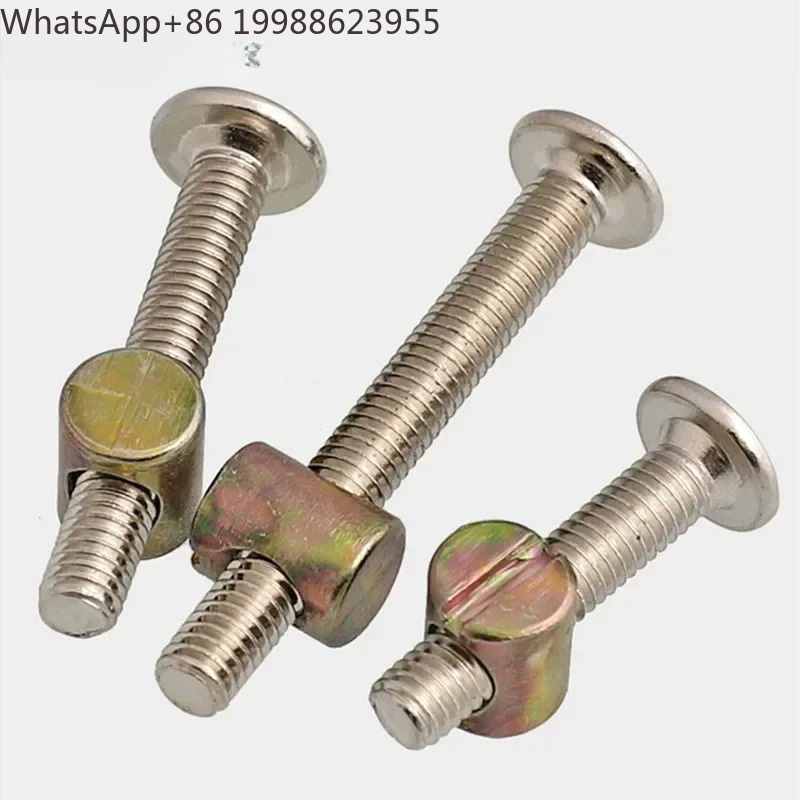 Furniture Hardware Barrel Nut - Kit de Fixação de Móveis com