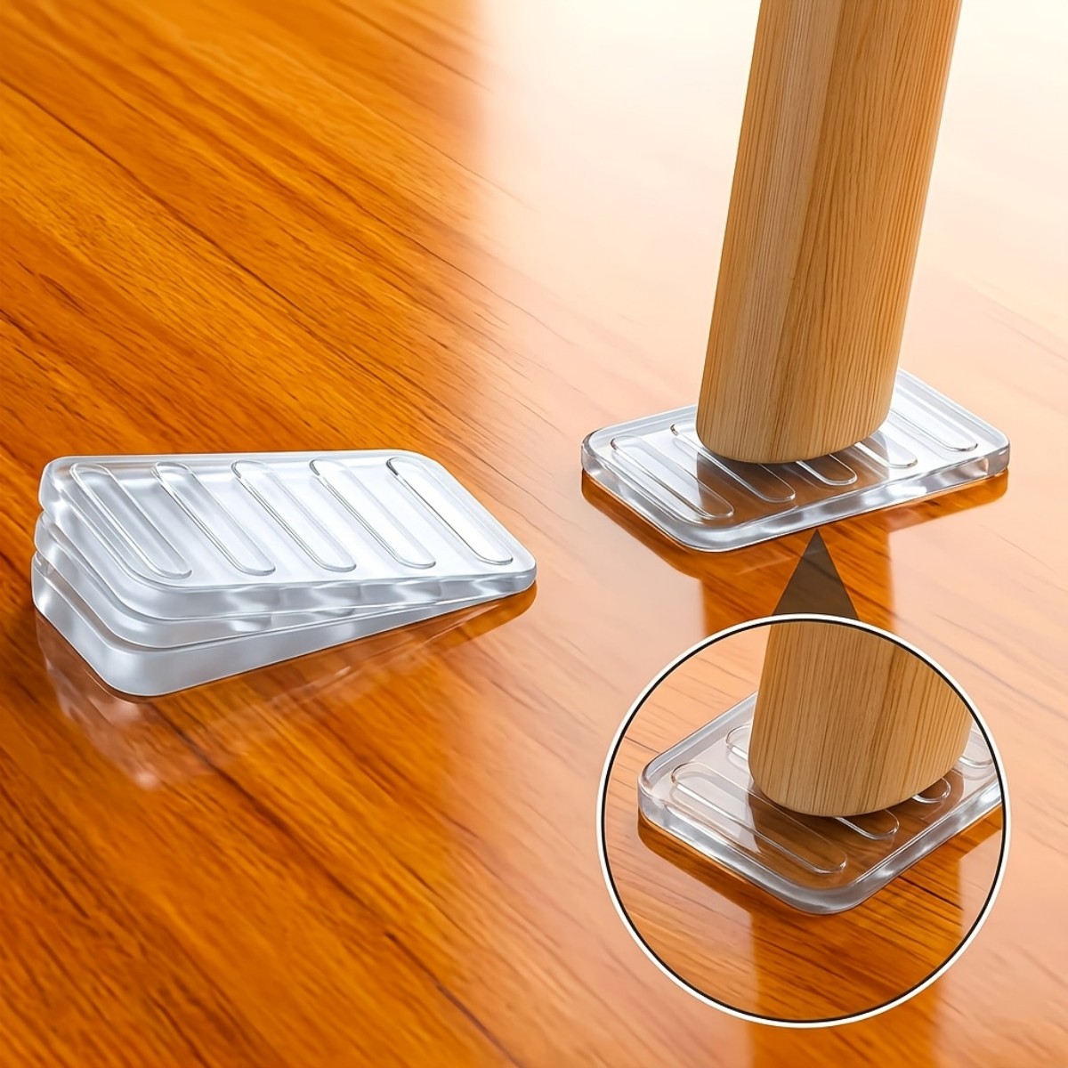 Furniture Hardware Brackets - 8 peças de almofadas de nivelamento