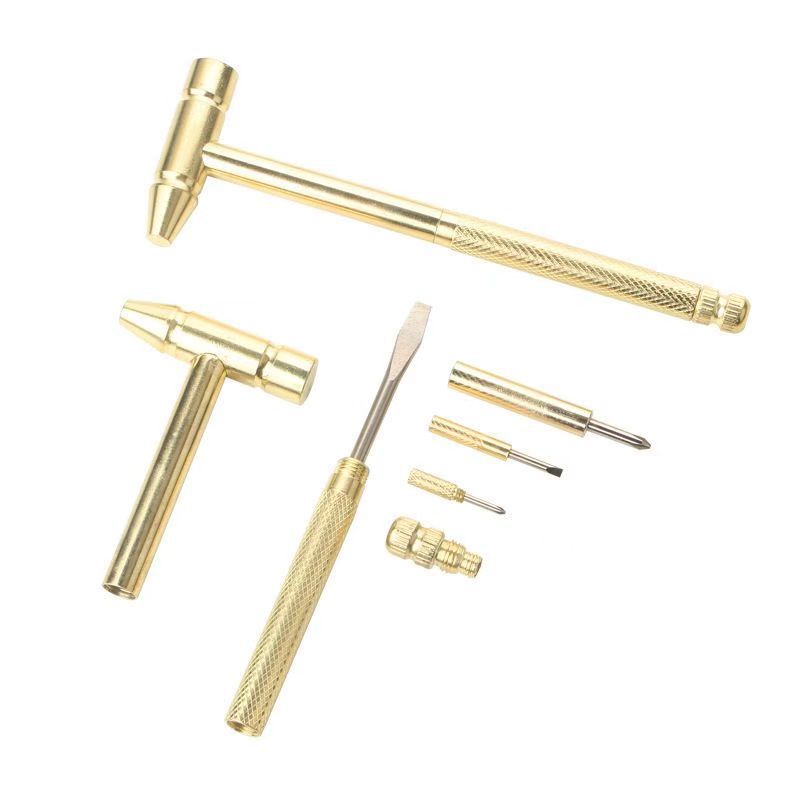 Furniture Hardware Repair - Mini martelo 6 em 1, chave