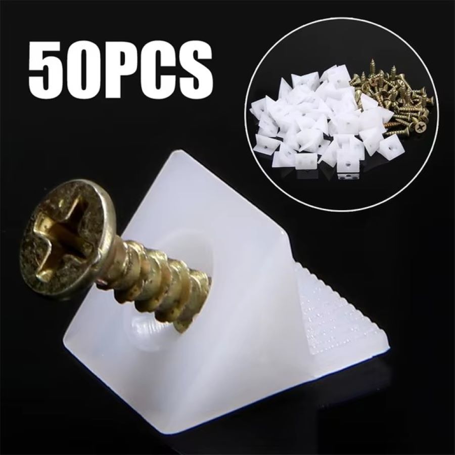 Furniture Hardware Screws - 50/100 peças de Cunhas de Reparo