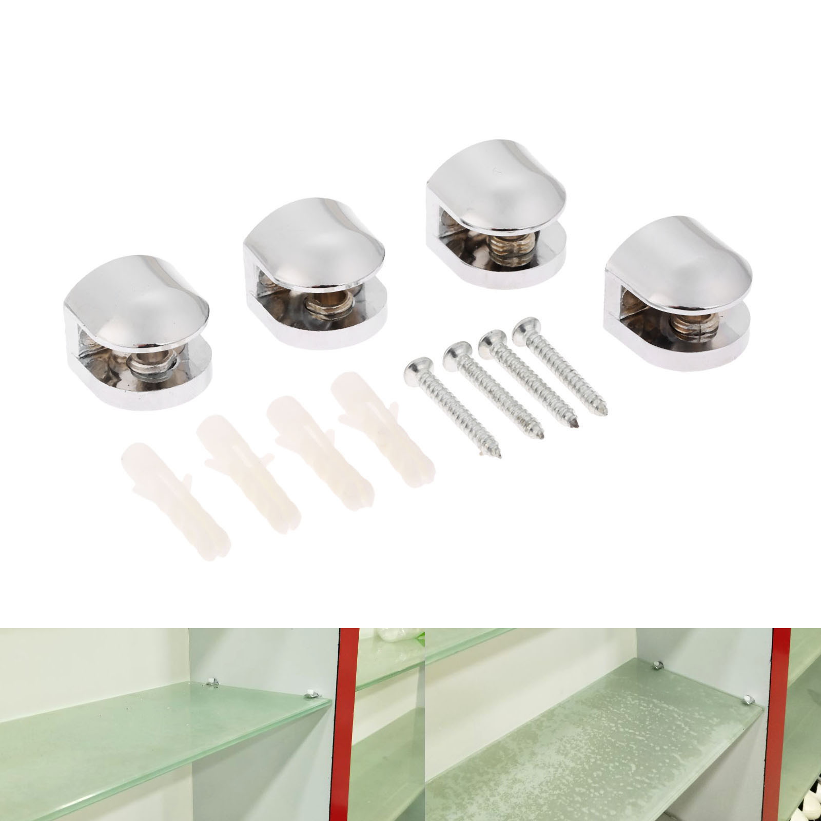Suporte ajustável para pratele - Furniture Hardware Screws avaliação e preço