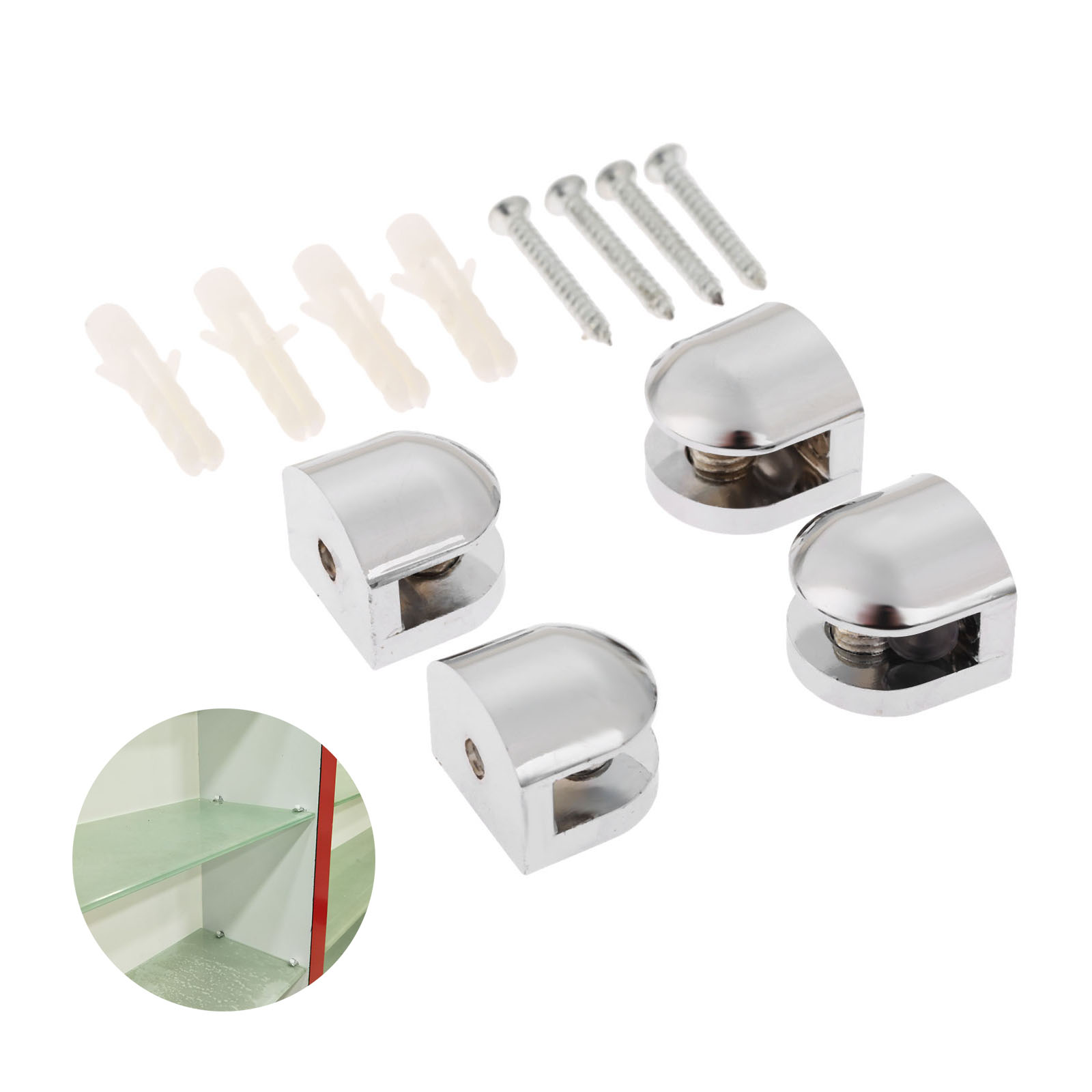 Suporte ajustável para pratele - Furniture Hardware Screws avaliação e preço