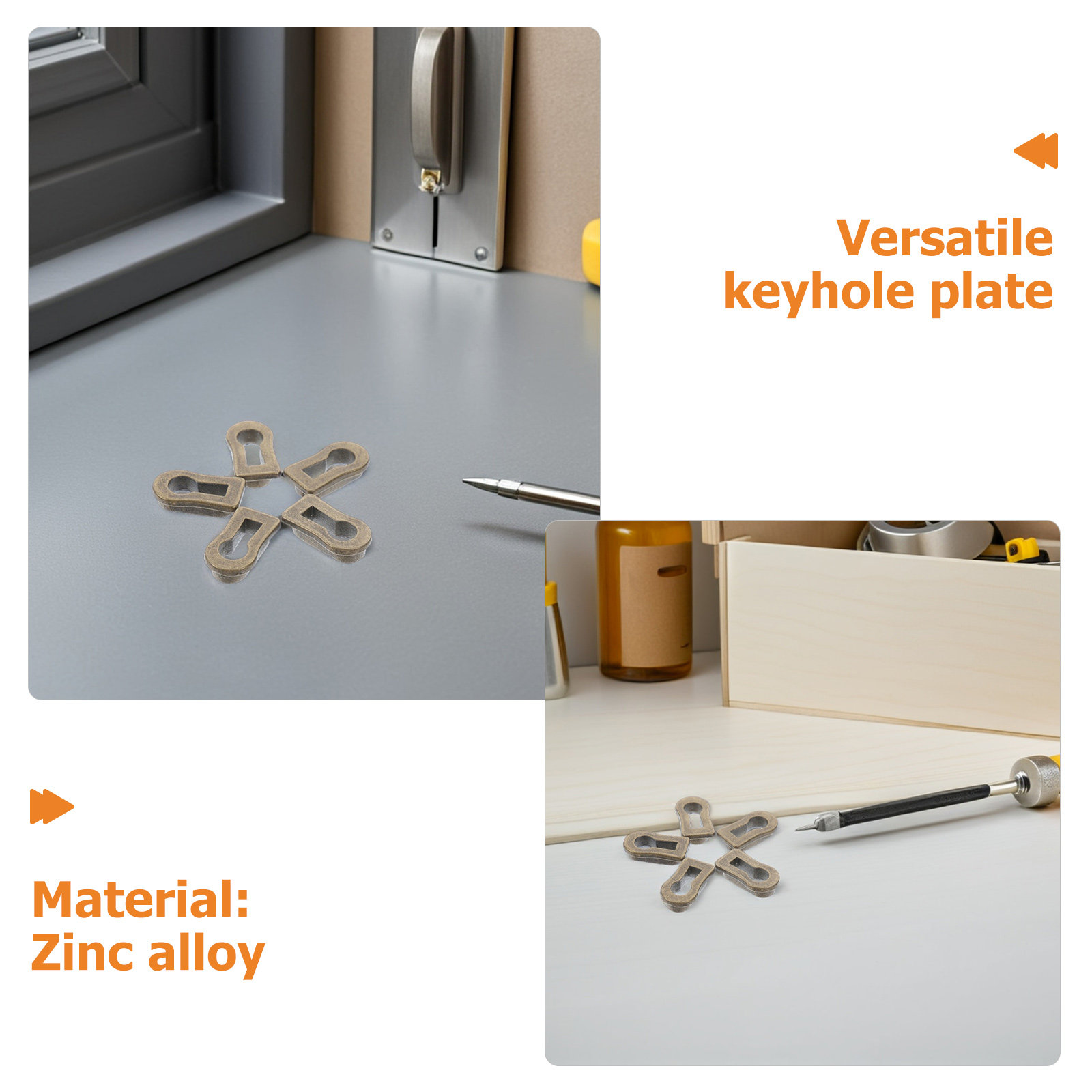 12 Peças de Placas Decorativas - Furniture Hardware Brackets avaliação e preço
