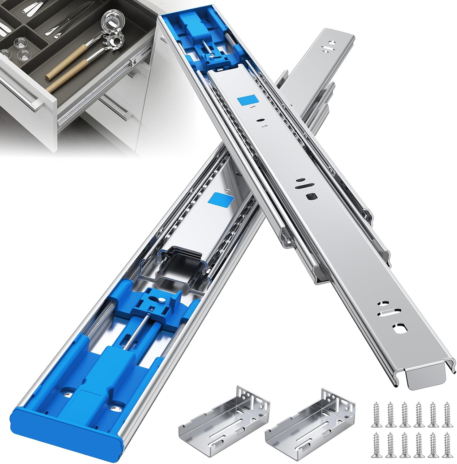 Corrediças de Gaveta de 14 Pol - Drawer Slide Pair avaliação e preço