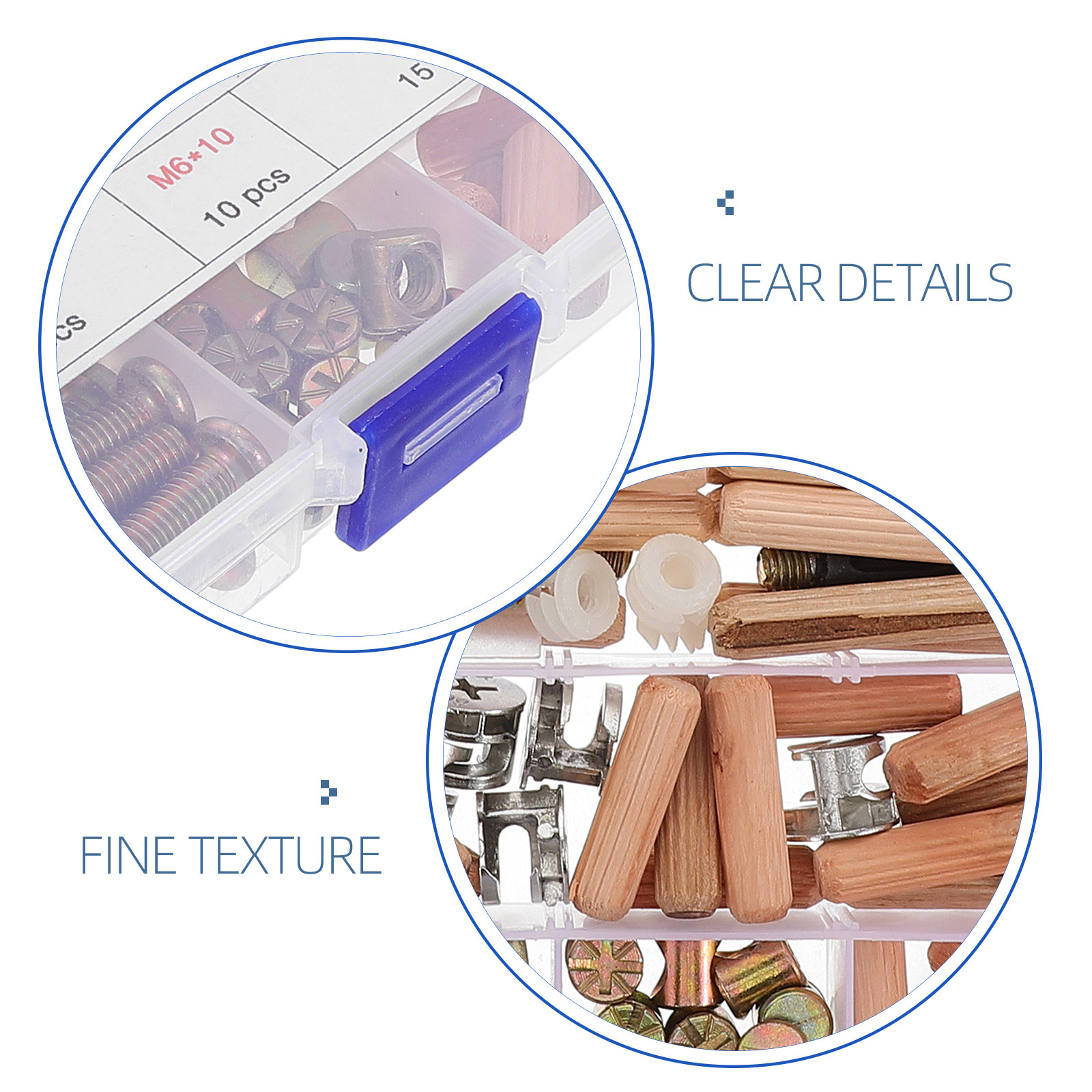 Conjunto de 95 Peças para Cone - Furniture Hardware Barrel Nut avaliação e preço