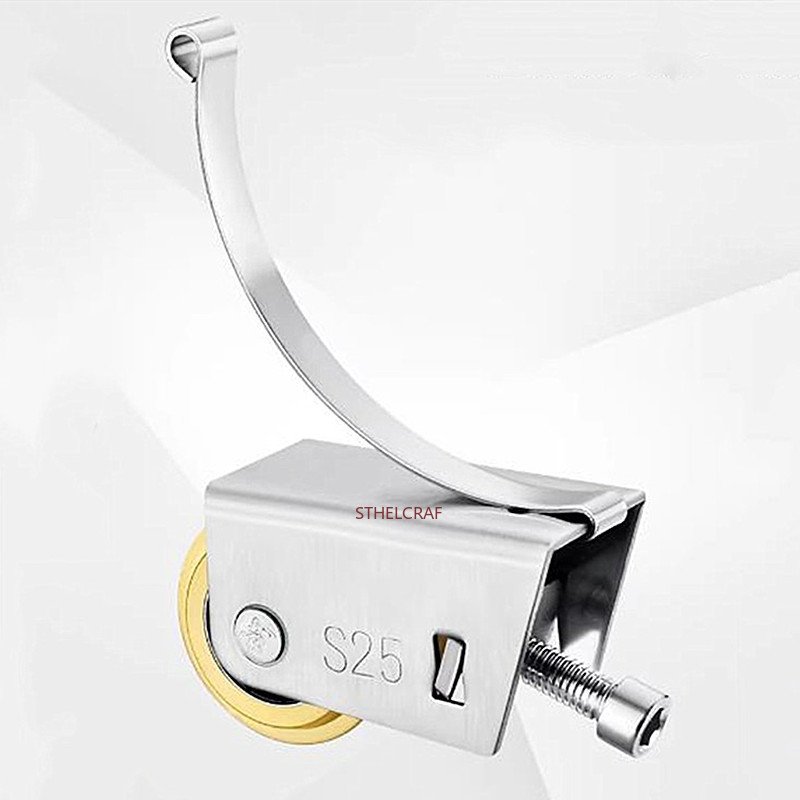 2 Peças Roldana de Aço Inoxidá - Furniture Rails Hardware avaliação e preço