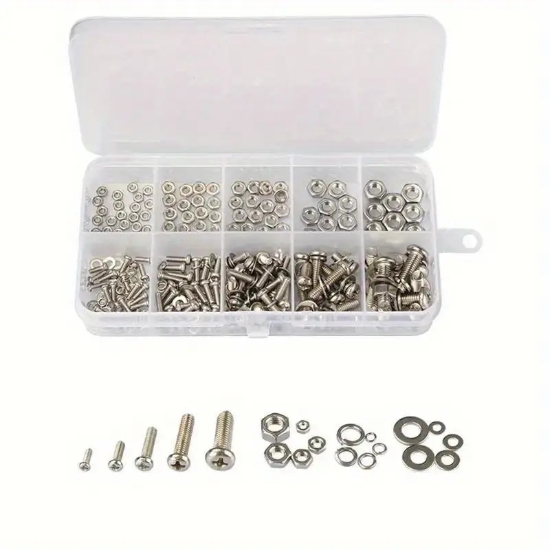 320 peças conjunto de porcas e - Furniture Hardware Repair avaliação e preço