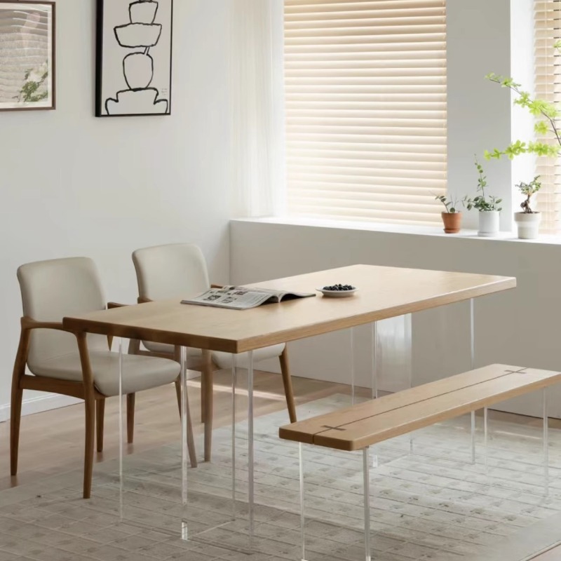Mesa Flutuante de Madeira Sóli - Home Furniture & Hardware Trading avaliação e preço