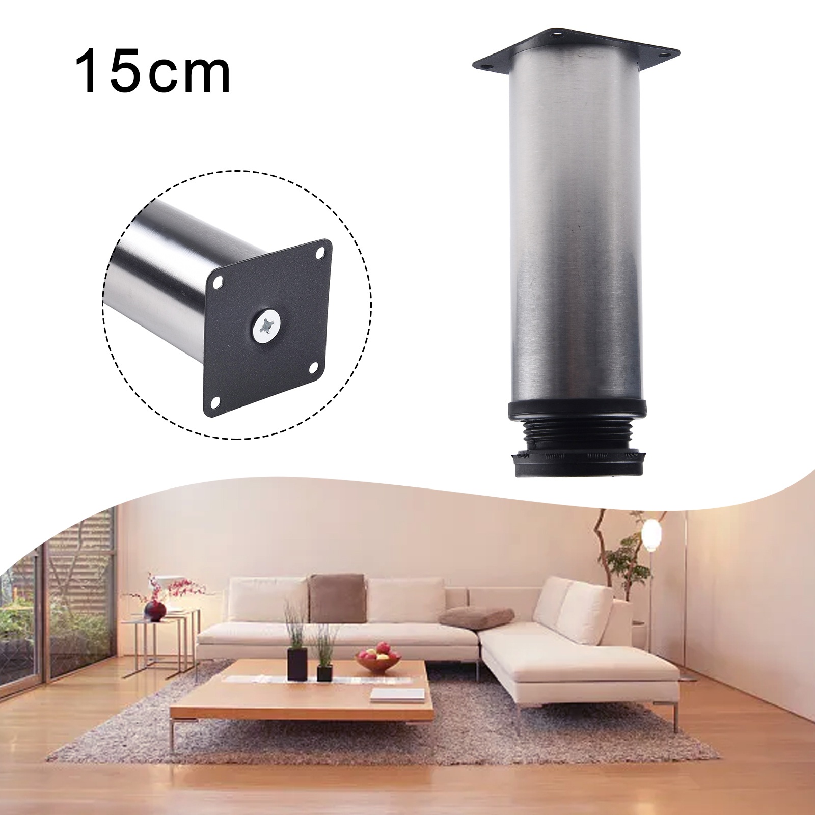 Perna de móveis de aço inoxidá - Furniture Hardware Screws avaliação e preço