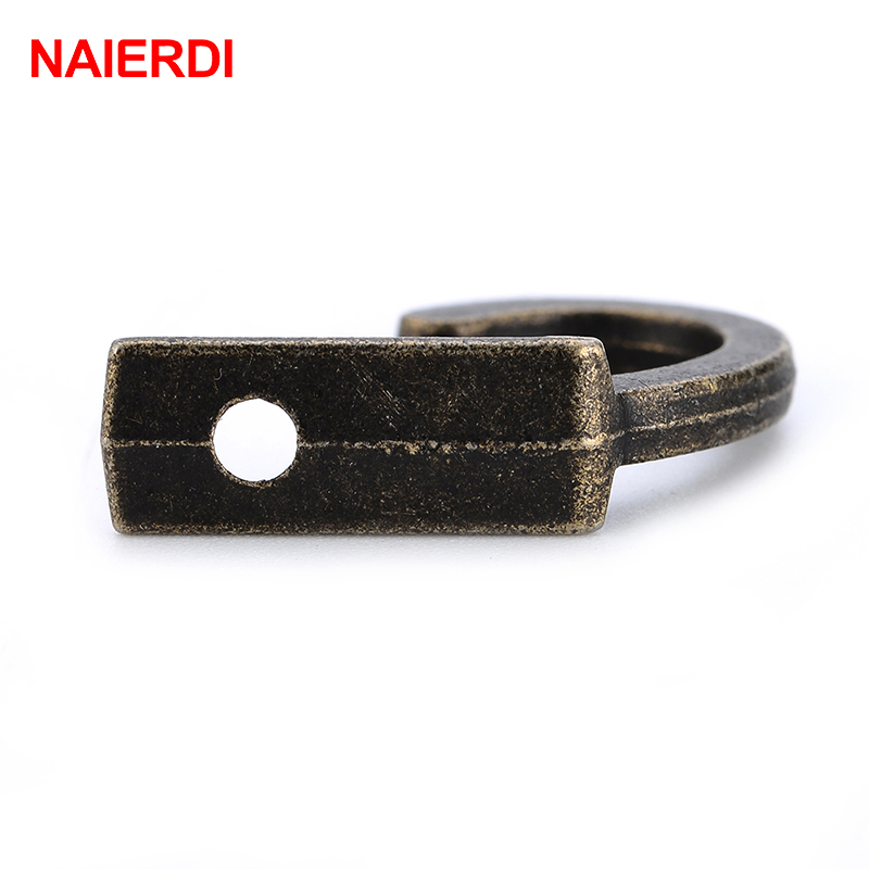 NAIERDI-Pequenos Ganchos Antig - Furniture Hardware Brackets avaliação e preço