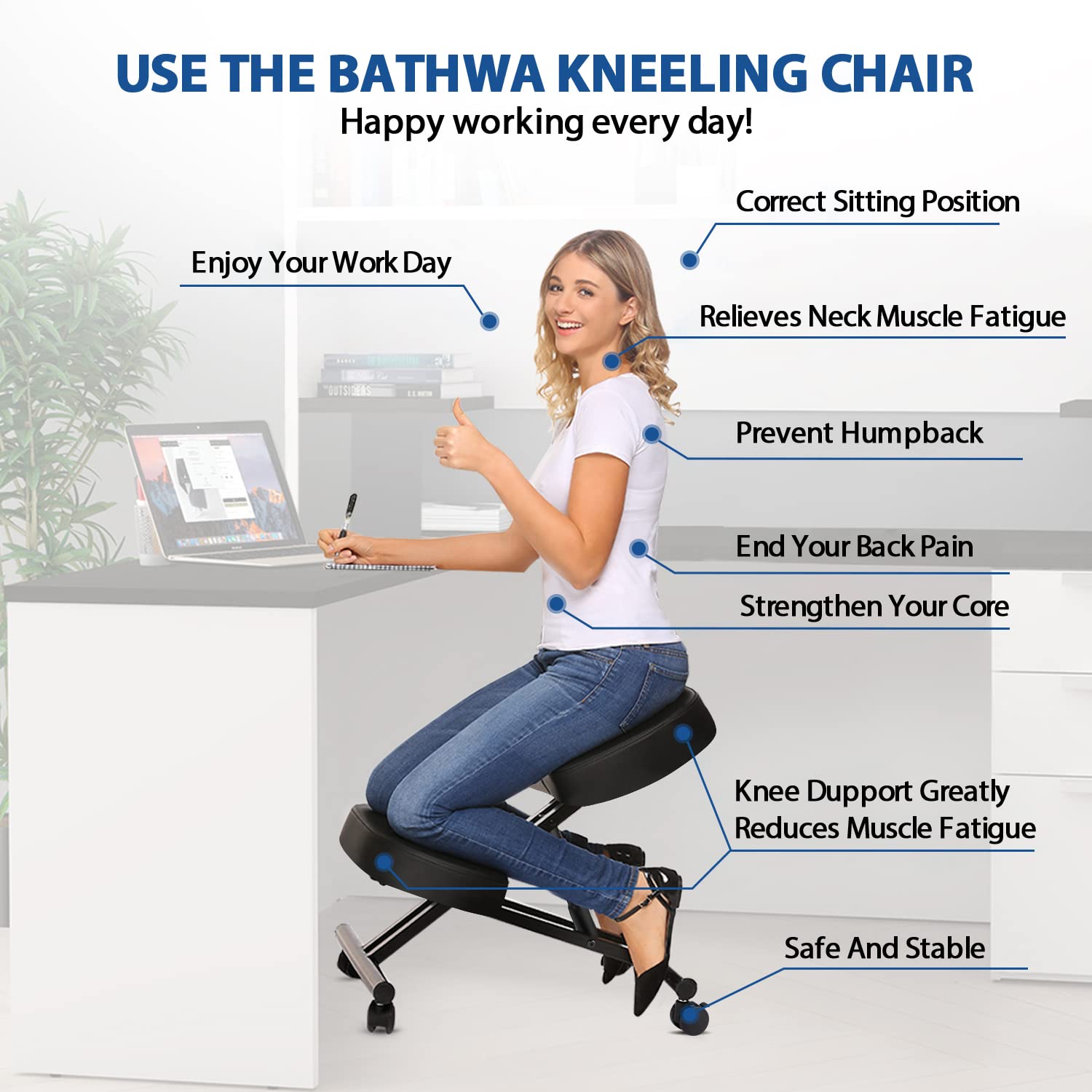 Cadeira Ergonômica para Escrit - Home Furniture & Hardware Trading avaliação e preço