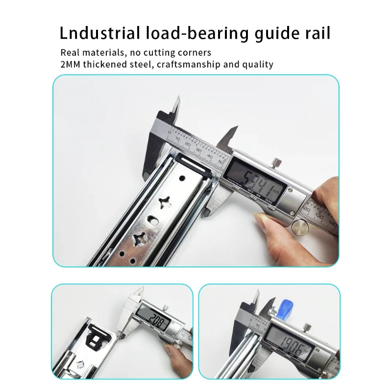 1 par de corrediça de gaveta r - Drawer Slide Pair avaliação e preço