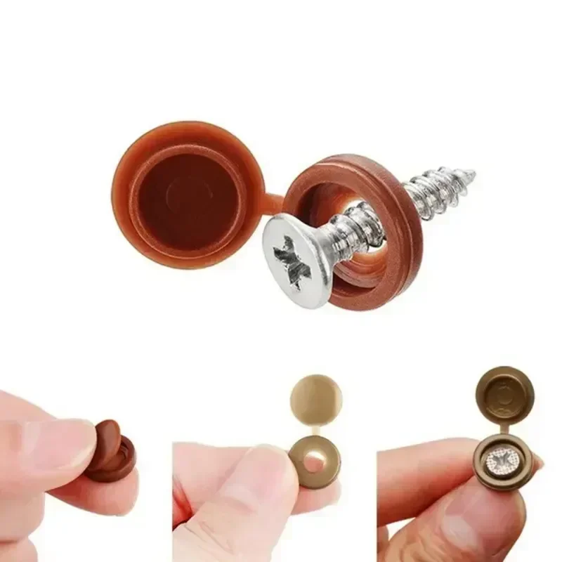 Tampa de parafuso de plástico  - Furniture Hardware Screws avaliação e preço