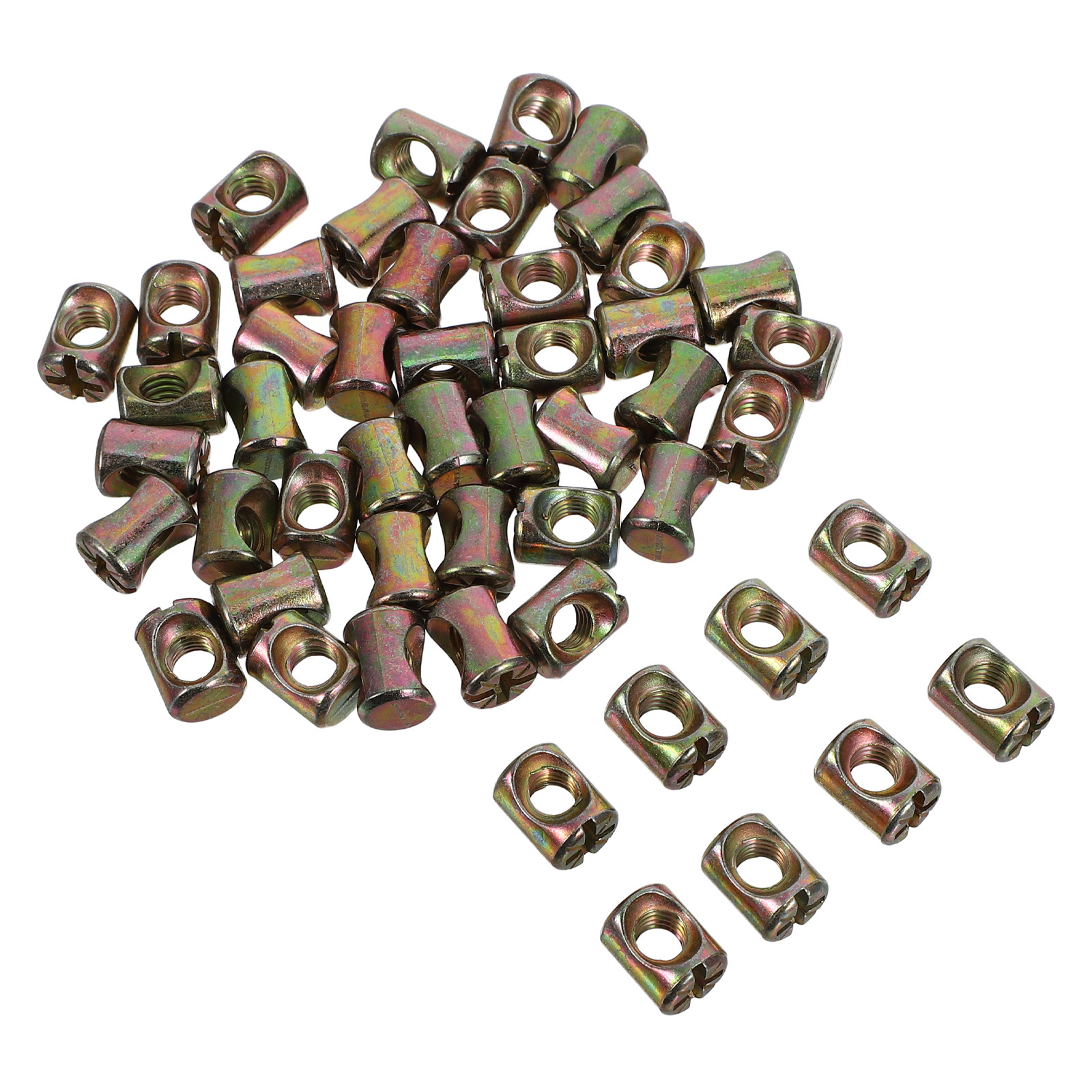 Kit de 50 Peças de Conectores  - Furniture Hardware Barrel Nut avaliação e preço
