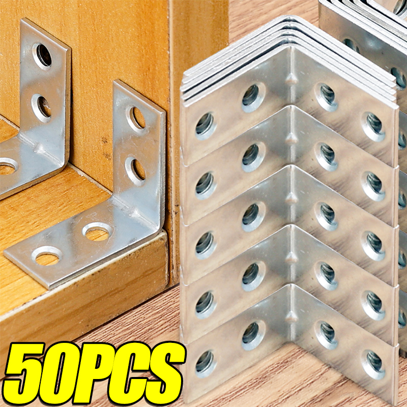 90 °   Suportes de canto l con - Furniture Joint Hardware avaliação e preço