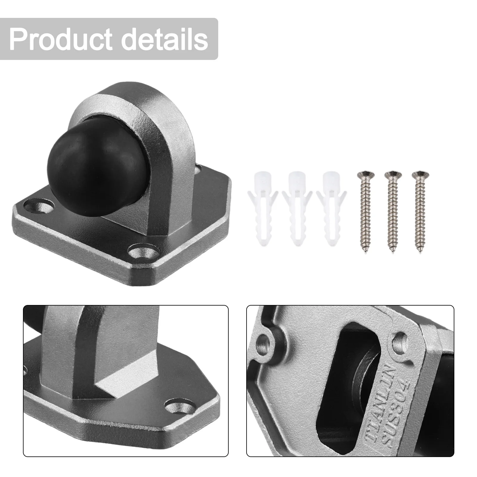 Batente de Porta com Sucção, M - Furniture Hardware Brands avaliação e preço