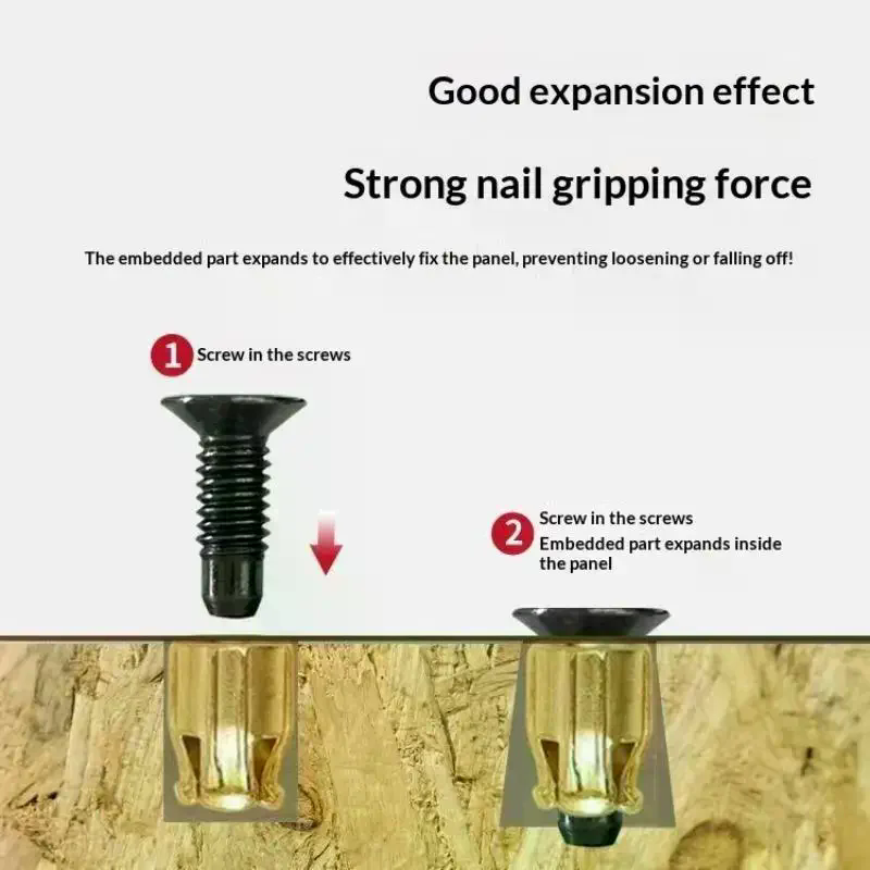10 Peças Kit de Porcas de Expa - Furniture Hardware Repair avaliação e preço
