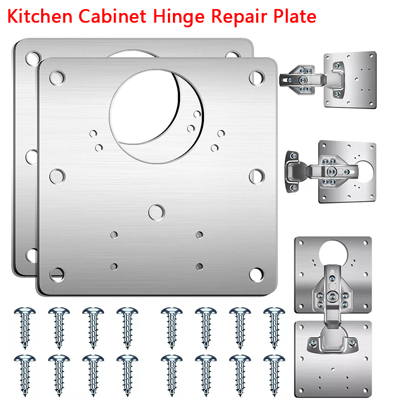 2/10 pçs conjuntos de placa de - Furniture Hardware Repair avaliação e preço