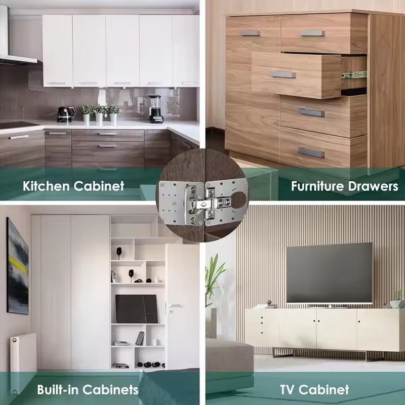 2/10 pçs conjuntos de placa de - Furniture Hardware Repair avaliação e preço