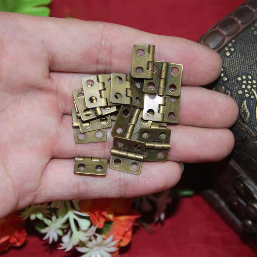 20 pçs/lote dobradiças de ferr - Furniture Hardware Hinges avaliação e preço
