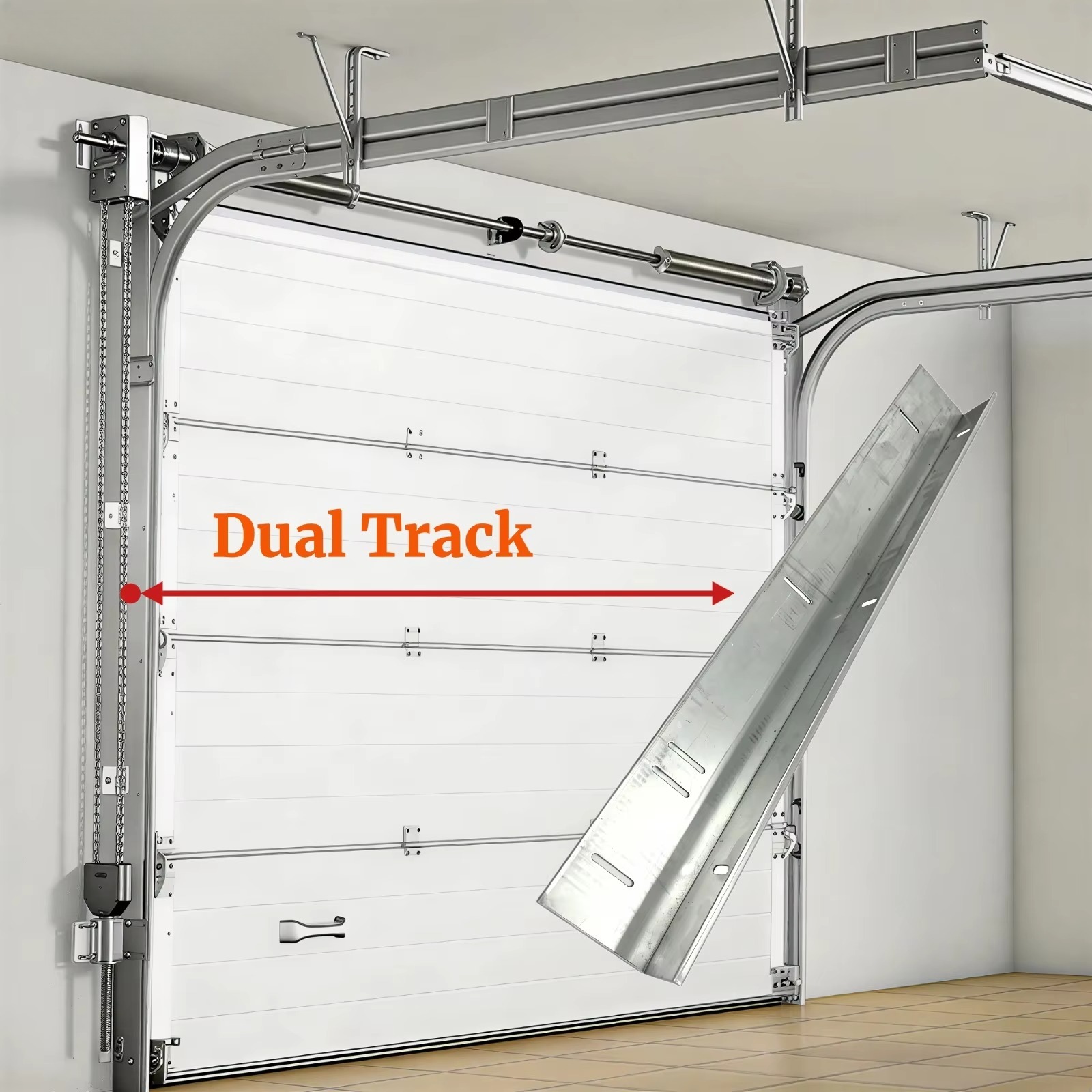 Porta de Garagem Seccional Per - Home Furniture & Hardware Trading avaliação e preço