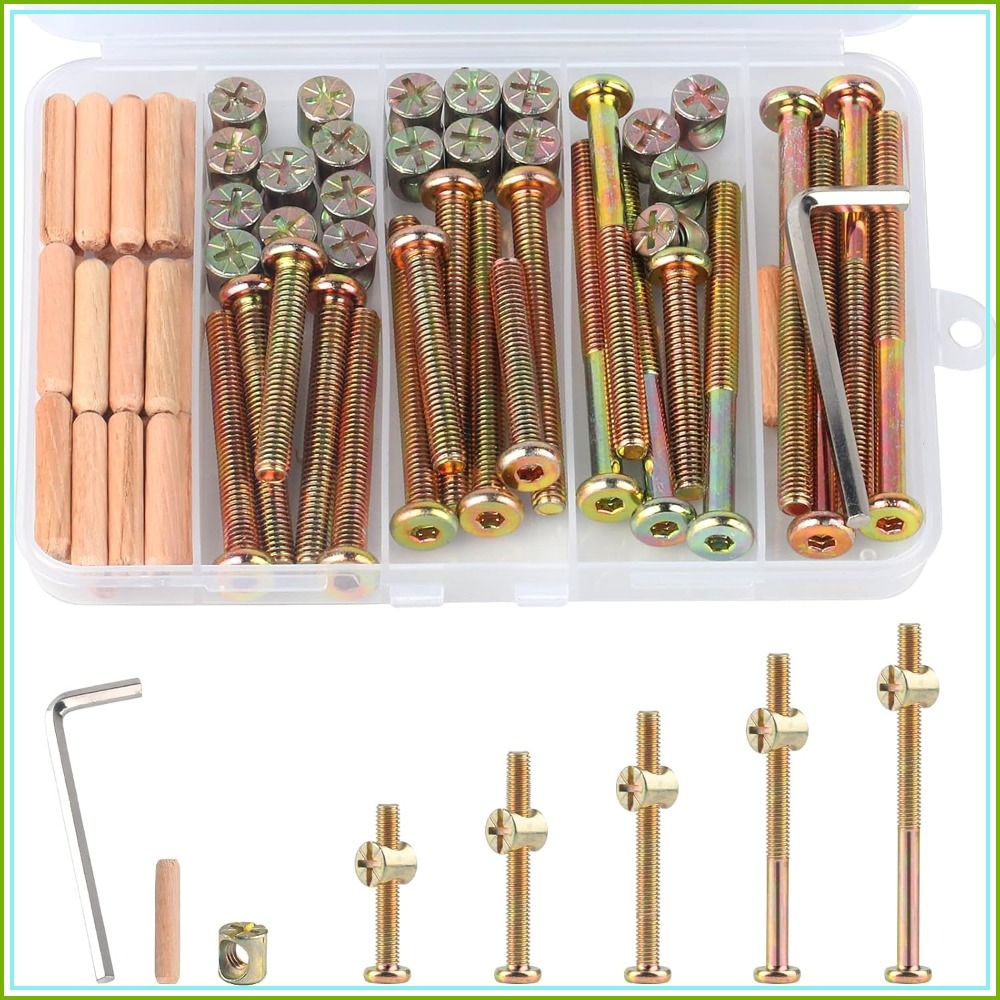 Kit de Ferragens para Cama de  - Furniture Hardware Barrel Nut avaliação e preço