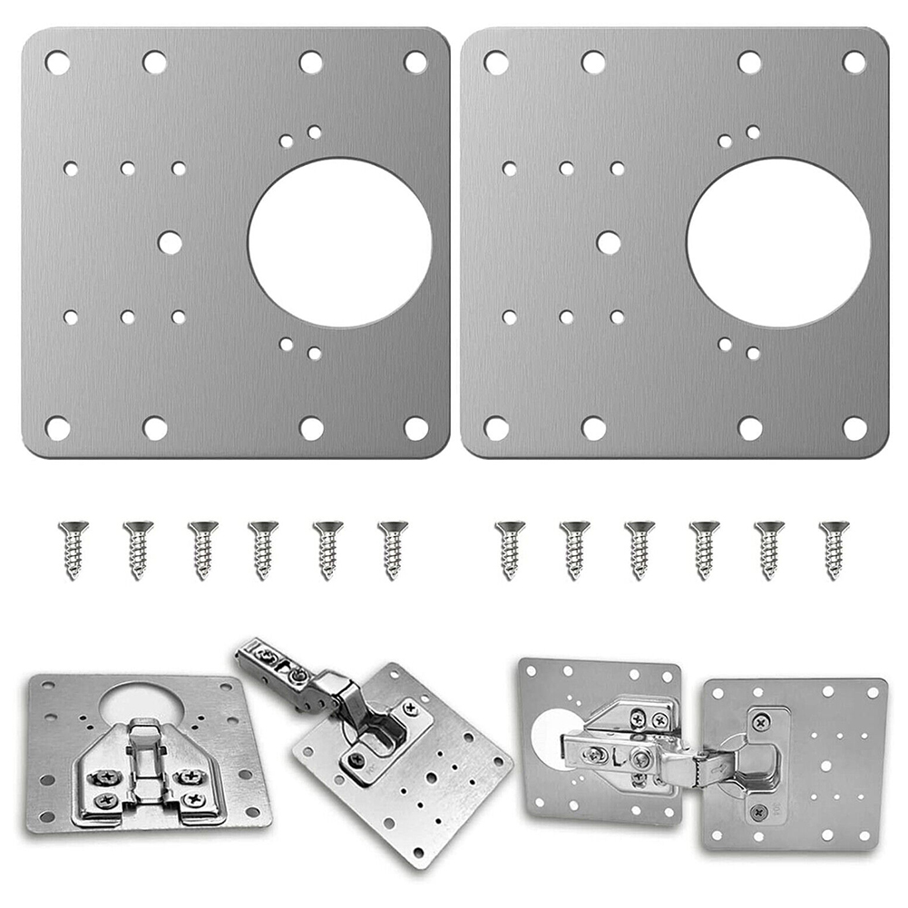 2/4/10 Peças Dobradiças de Por - Furniture Hardware Repair avaliação e preço