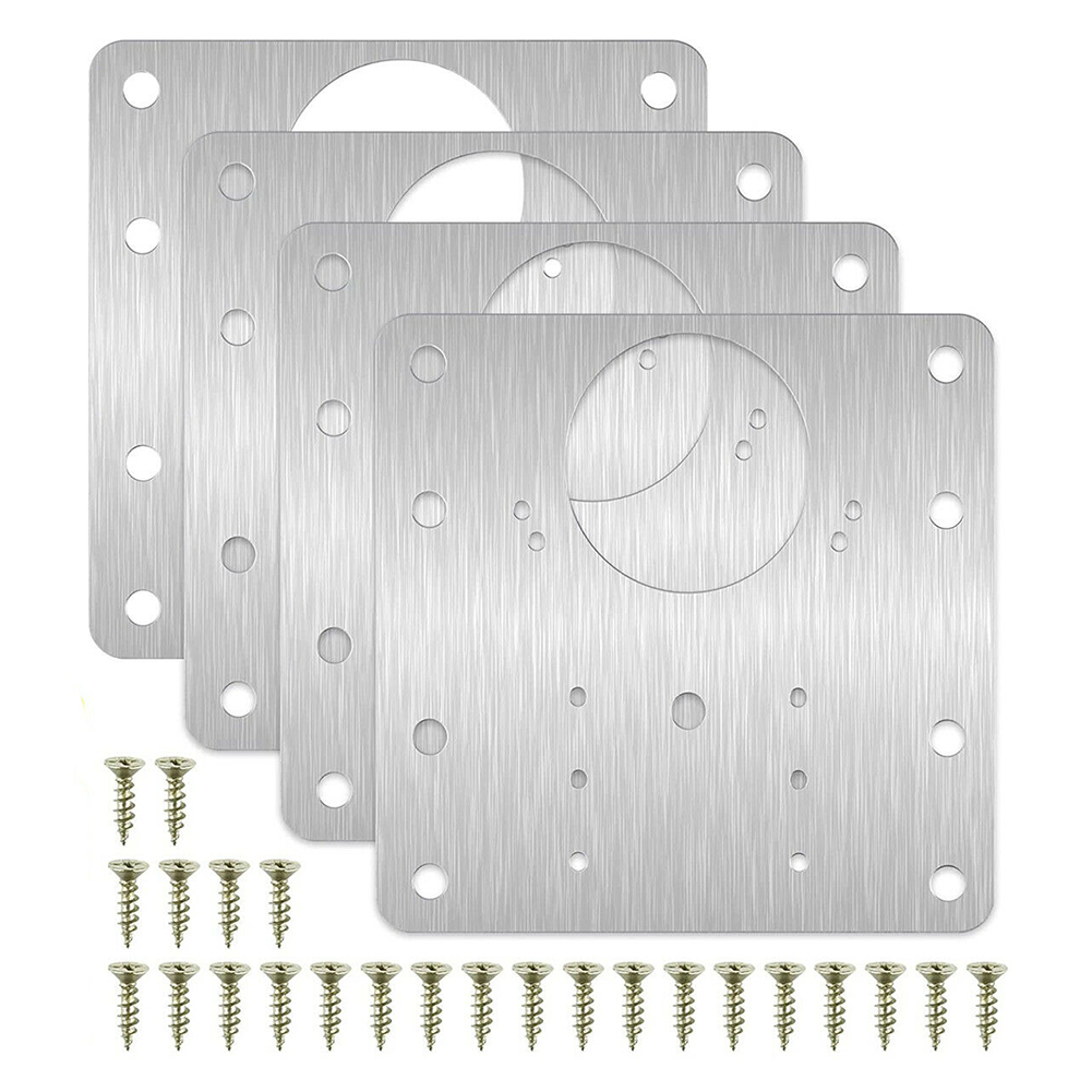 2/4/10 Peças Dobradiças de Por - Furniture Hardware Repair avaliação e preço