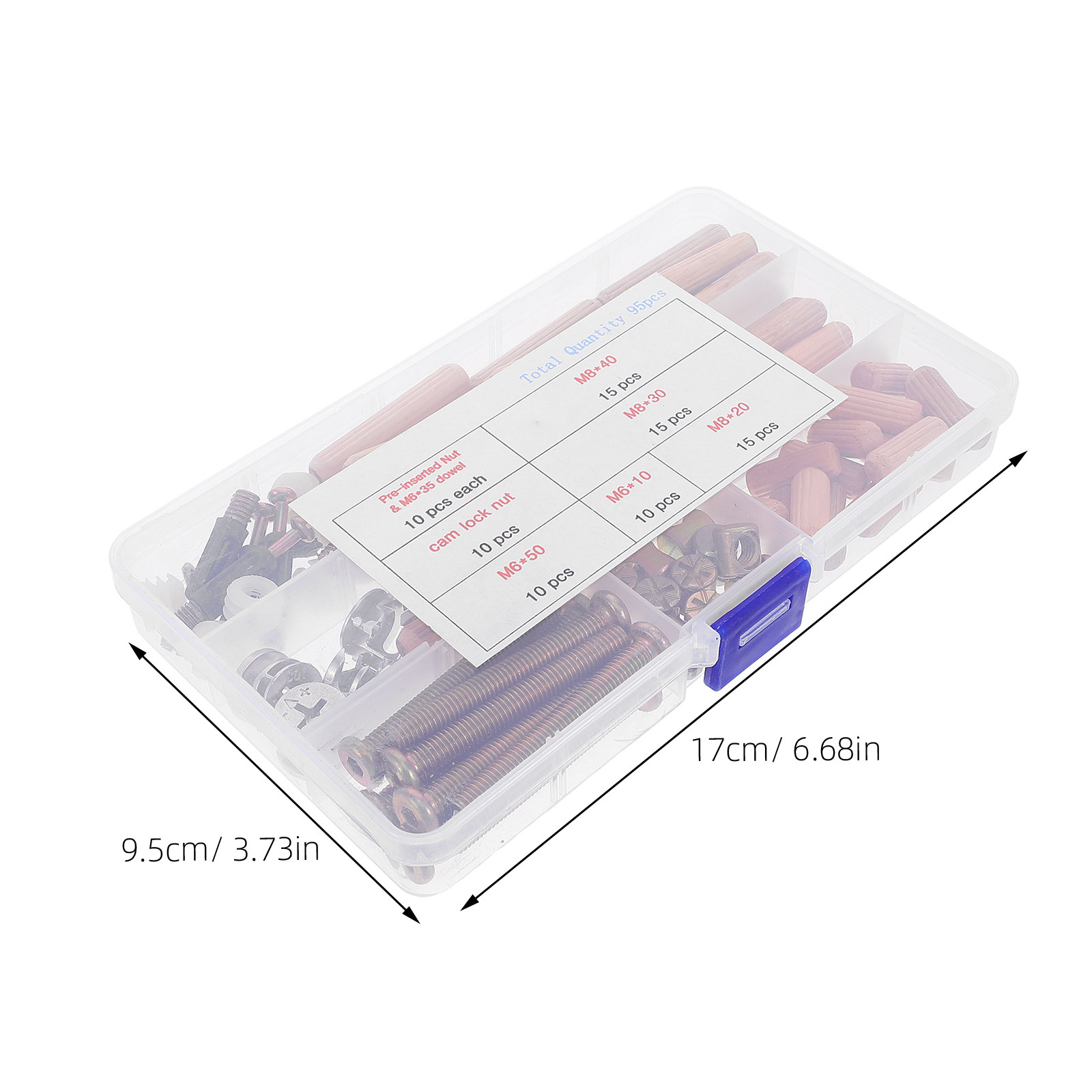 Kit de Substituição de Ferrage - Furniture Hardware Barrel Nut avaliação e preço