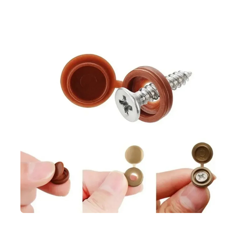 10/500 peças Capas Decorativas - Furniture Hardware Screws avaliação e preço