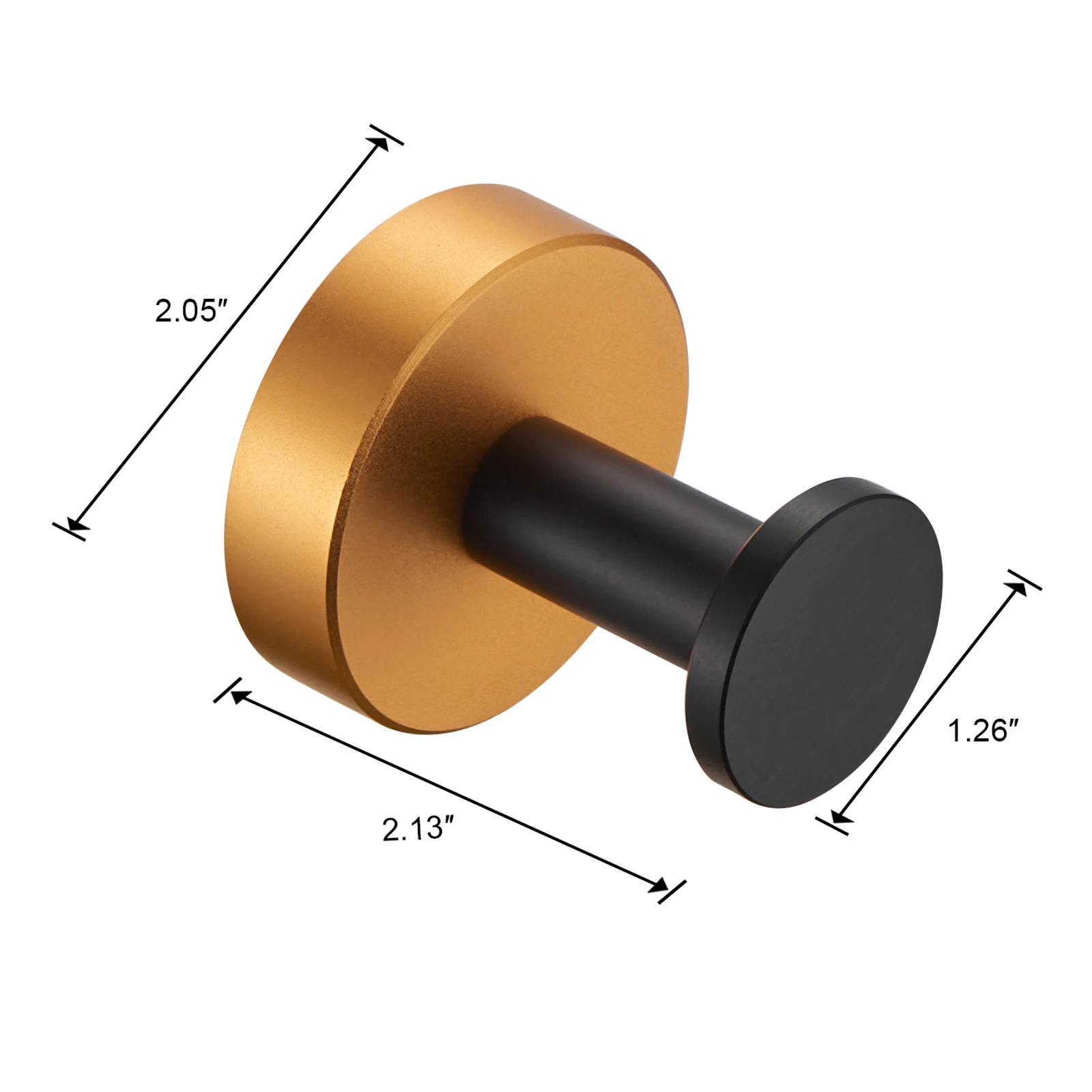 Gancho de casaco de parede de  - Furniture Hardware Screws avaliação e preço