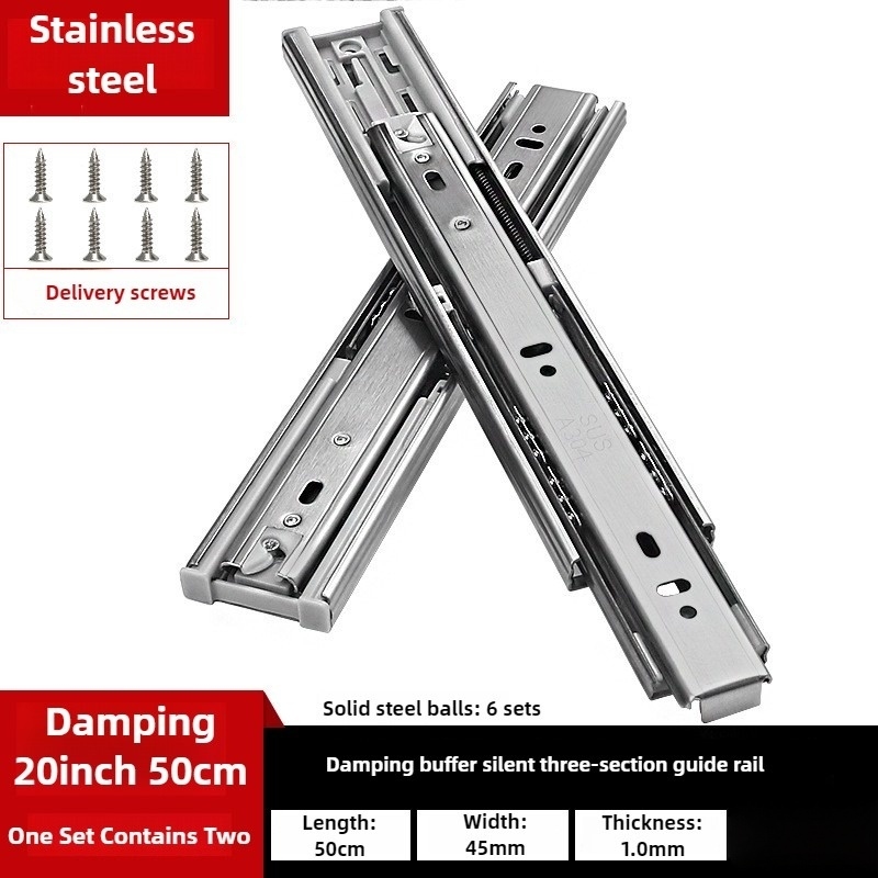 Corrediças de Gaveta em Aço In - Furniture Rails Hardware avaliação e preço