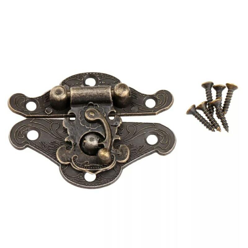 5/10 pçs vintage metal ferrage - Furniture Hardware Screws avaliação e preço