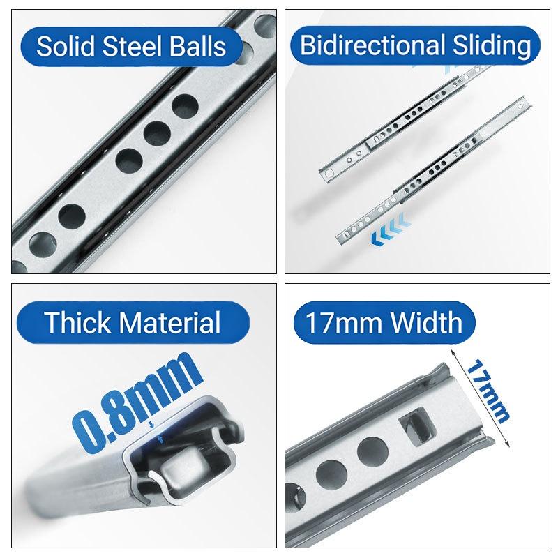 2 Conjuntos de Corrediças de G - Drawer Slide Pair avaliação e preço