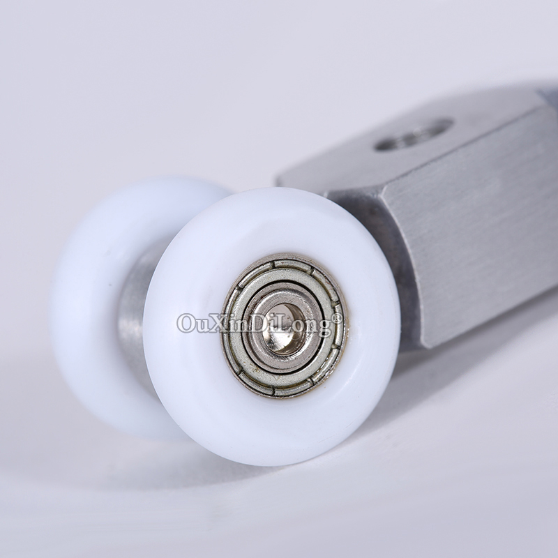 Novo 2 pçs rolos de porta desl - Furniture Hardware Brands avaliação e preço