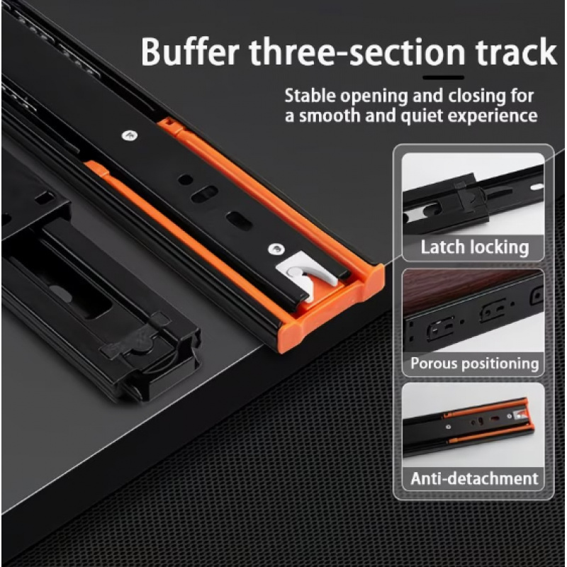 2 Peças de Corrediças Metálica - Furniture Rails Hardware avaliação e preço
