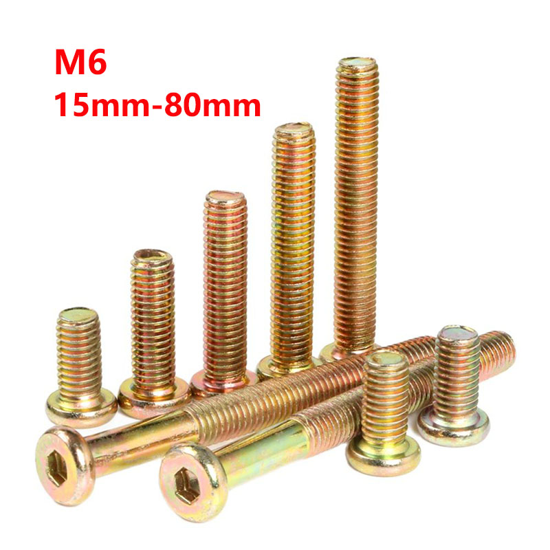 Hex Unidade Allen Soquete Cap, - Furniture Hardware Barrel Nut avaliação e preço