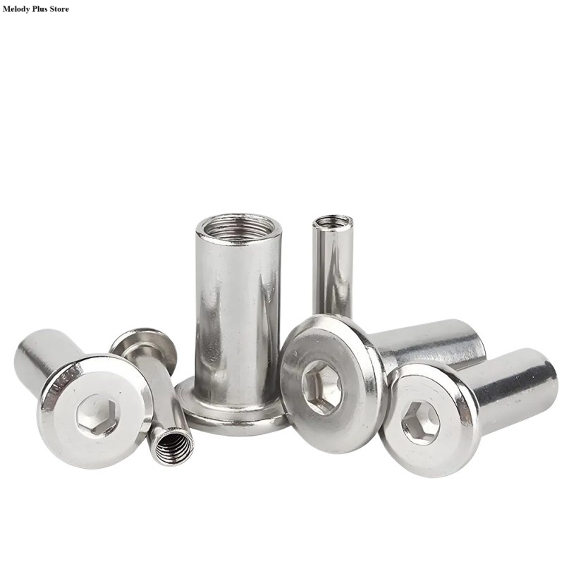 Porca de Manga Longa M3 M4 M5  - Furniture Hardware Barrel Nut avaliação e preço
