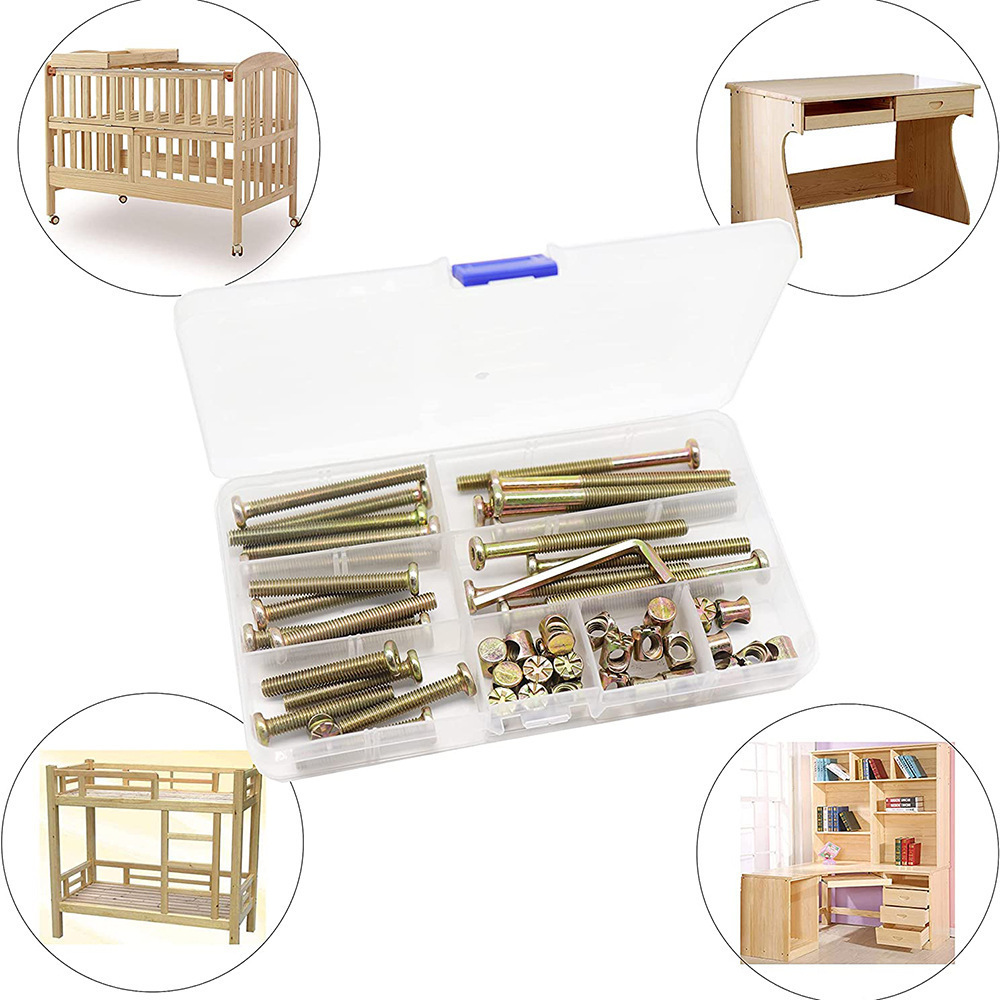 Parafusos Sextavados M6 com Po - Furniture Hardware Barrel Nut avaliação e preço